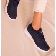  soho navy blue women`s sneakers 15226