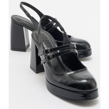 luvishoes pui̇s black patent leather