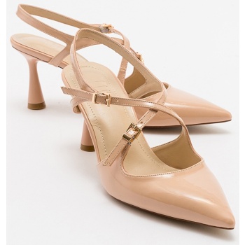 luvishoes coje beige patent leather σε προσφορά