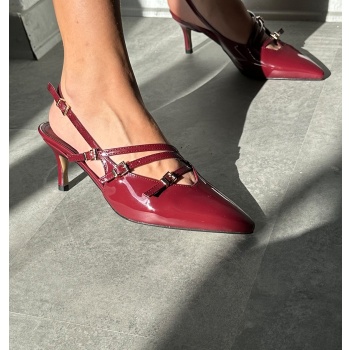 luvishoes magra women`s burgundy patent σε προσφορά