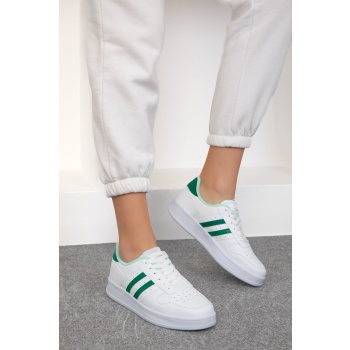 soho white-green women`s sneakers 18862 σε προσφορά