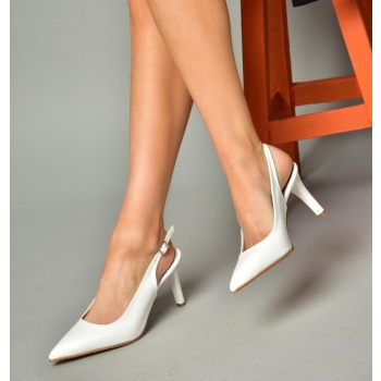 fox shoes s654071709 white thin heel σε προσφορά