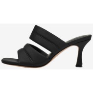  black women`s heeled slippers only alysssa-4 - women