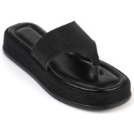  capone outfitters women`s wedge heel stone flip flops