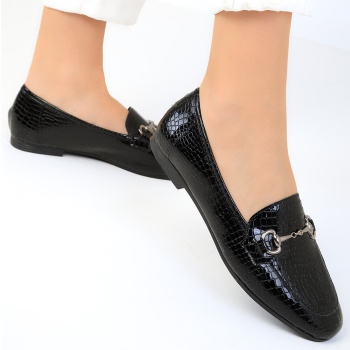 soho black snake women`s flats 17936 σε προσφορά