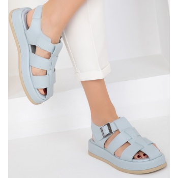 soho blue women`s sandals 17814 σε προσφορά