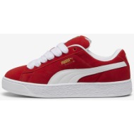  puma classic xl men`s suede red sneakers - men`s