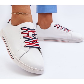 women`s leather sneakers white litzy σε προσφορά