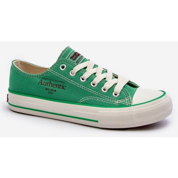 women`s big star green sneakers σε προσφορά