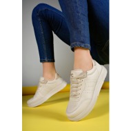  riccon glaweth women`s sneakers 0012158 ecru