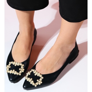 luvishoes ghent black skin pearl stone σε προσφορά