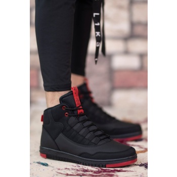 riccon black red men`s sneaker boots σε προσφορά