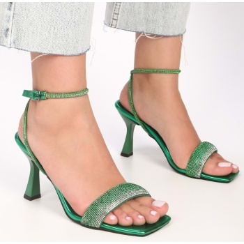 shoeberry women`s bella emerald green σε προσφορά