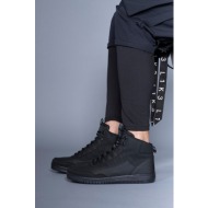  riccon black men`s sneaker boots