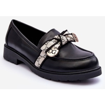 leather shoes for women moccasins black σε προσφορά