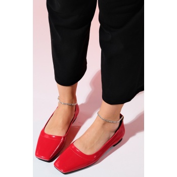 luvishoes pohan red patent leather σε προσφορά