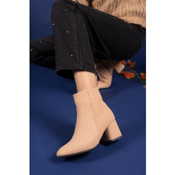 riccon women`s extra matte nude boots σε προσφορά