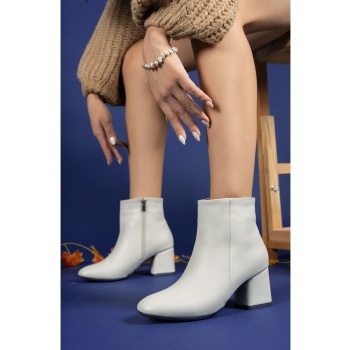 riccon women`s beige skin boots 0012892y σε προσφορά