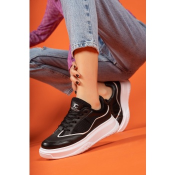 riccon black and white women`s sneakers σε προσφορά