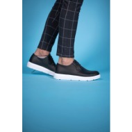  riccon black and white men`s casual shoes 00125481