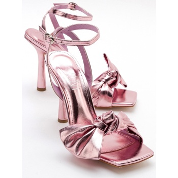 luvishoes women`s pila pink heeled shoes