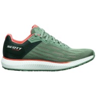  scott cruise frost green/coral pink women`s running shoes