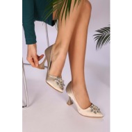  shoeberry women`s cindy ten satin stitched heels stilettos