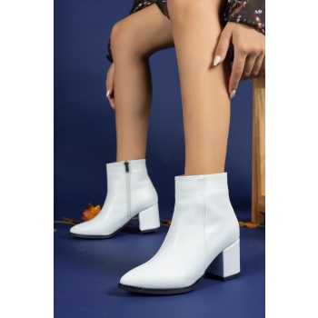 riccon white skin women`s boots 0012893s σε προσφορά