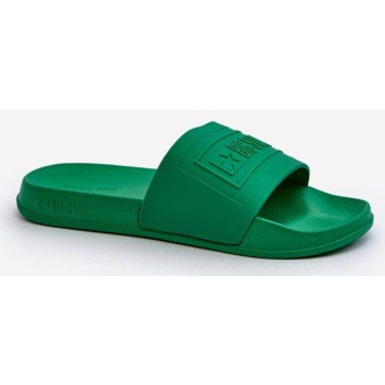 men`s slippers big star green σε προσφορά