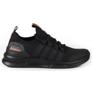  letoon 2104 - black unisex sports shoes