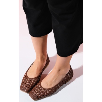 luvishoes arcola brown knitted σε προσφορά