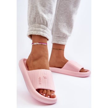 women`s lightweight foam slippers pink