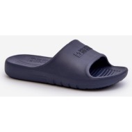  lightweight big star navy blue children`s foam slippers