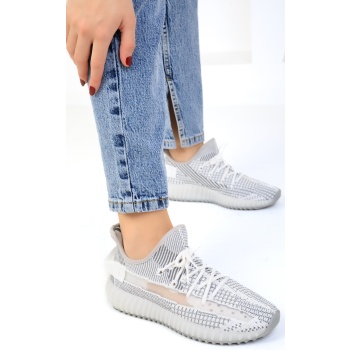 soho white-grey women`s sneakers 18911