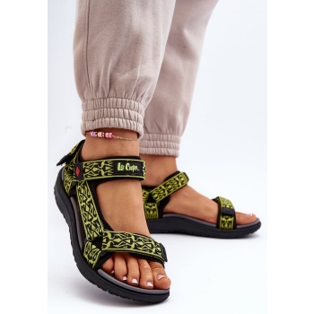 lee cooper lime women`s sandals σε προσφορά
