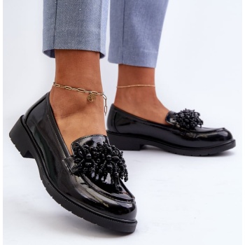 women`s patent leather loafers s.barski σε προσφορά