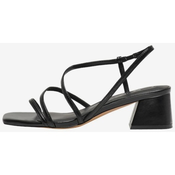 black women`s heeled sandals only σε προσφορά