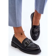  women`s loafers with decoration s.barski black