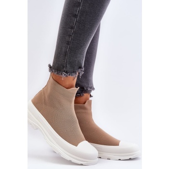 women`s slip-on sock shoes, brown ilanae σε προσφορά