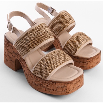 capone outfitters women`s cork platform σε προσφορά