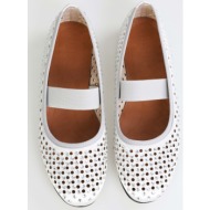  shoeberry women`s charly silver satin stone daily flats