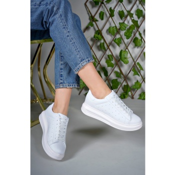 riccon women`s sneakers 0012156 white σε προσφορά