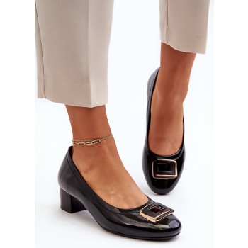 patent leather pumps with σε προσφορά