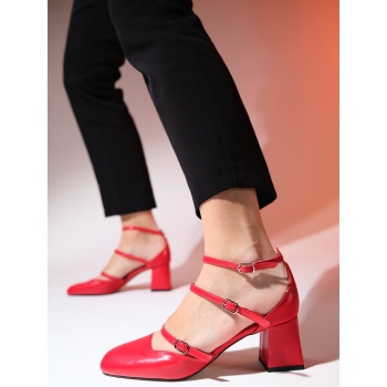 luvishoes bein red skin women`s chunky σε προσφορά