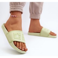 women`s big star lime slippers