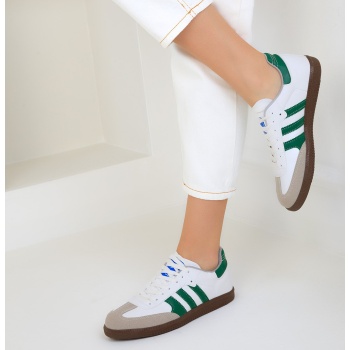 soho white-green unisex sneakers 18952 σε προσφορά