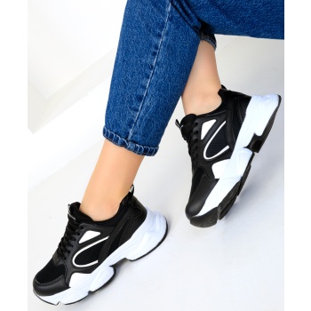 soho black matte-white women`s sneakers σε προσφορά