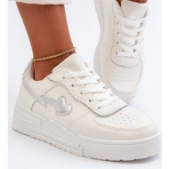  women`s white zeparine platform sneakers