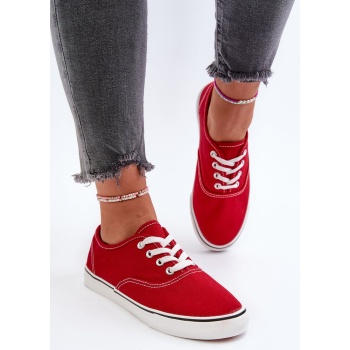 classic red women`s olvali sneakers