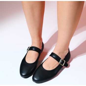 luvishoes rollo black skin women`s flat σε προσφορά